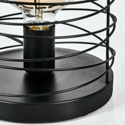 Lampes Vintages & Rétros-hofstein Lampe de table Tobuna Noir, 1 lumière