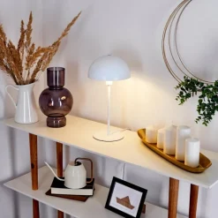 hofstein Lampe de table Tom Blanc, 1 lumière