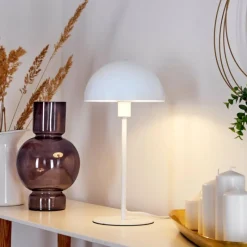 hofstein Lampe de table Tom Blanc, 1 lumière