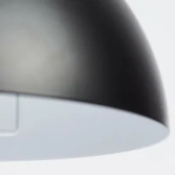 hofstein Lampe de table Tom Kings Noir, Blanc, 1 lumière