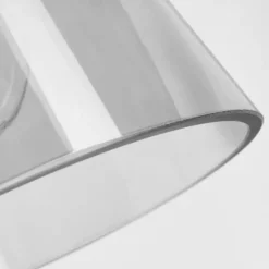 Suspension Verre Fumé-hofstein Lampe de table Trajouca Noir, 1 lumière