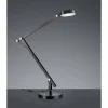 Lampes Industrielles-Luminaires Trio Lampe de table Trio AMSTERDAM LED Noir, 1 lumière