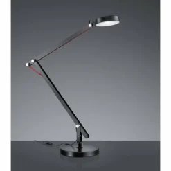 Lampes Industrielles-Luminaires Trio Lampe de table Trio AMSTERDAM LED Noir, 1 lumière