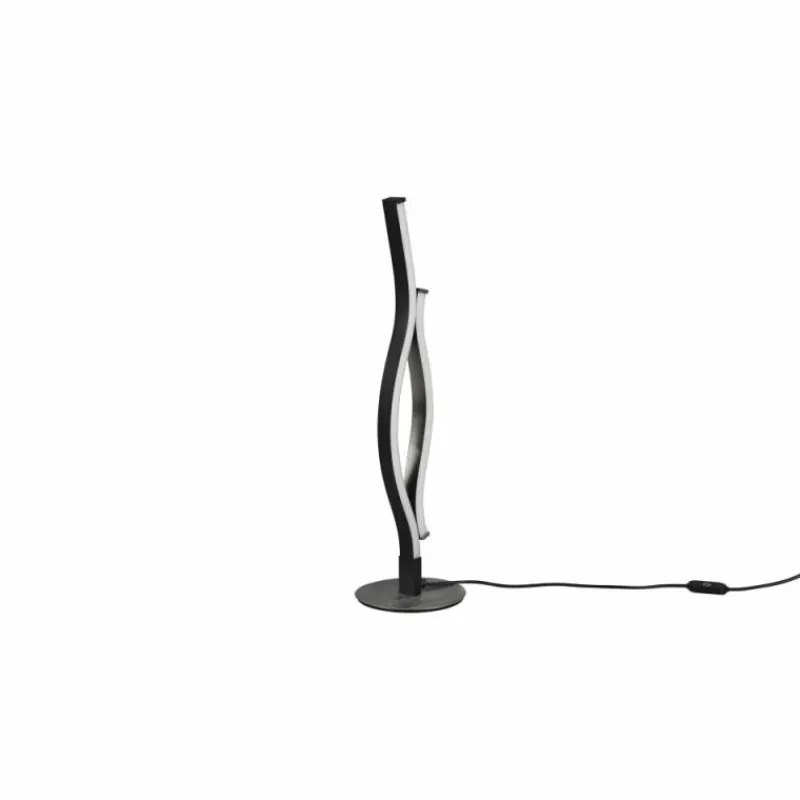 Luminaires Trio Lampe de table Trio Blaze LED Aluminium brossé, 1 lumière* Lampes À Poser
