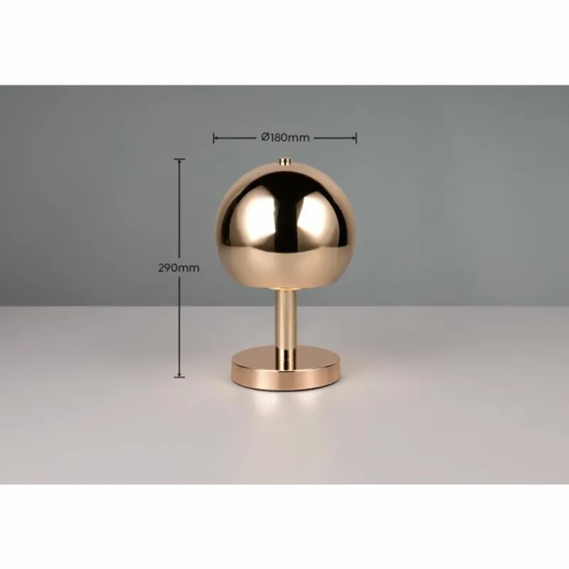 Luminaires Trio Lampe de table Trio BOCCIA Laiton, 1 lumière* Lampes À Poser