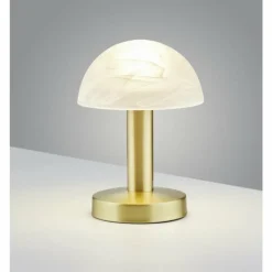 Luminaires Trio Lampe de table Trio Fynn 2 Laiton, 1 lumière