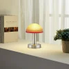 Luminaires Trio Lampe de table Trio Fynn 2 Nickel mat, 1 lumière