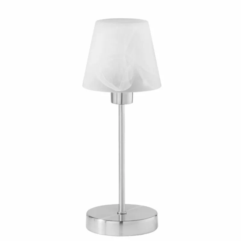 Luminaires Trio Lampe de table Trio Luis 2 Nickel mat, 1 lumière