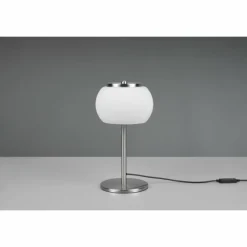 Luminaires Trio Lampe de table Trio Madison LED Nickel mat, 1 lumière