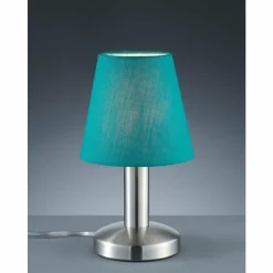 Lampes En Tissu-Luminaires Trio Lampe de table Trio Mats 2 Nickel mat, 1 lumière