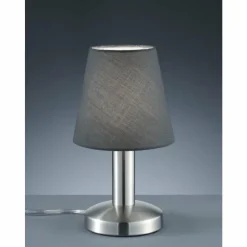 Lampes En Tissu-Luminaires Trio Lampe de table Trio Mats 2 Nickel mat, 1 lumière