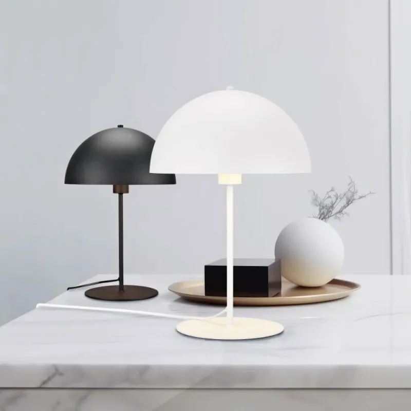 Luminaires Trio Lampe de table Trio Nola Blanc, 1 lumière* Lampes À Poser