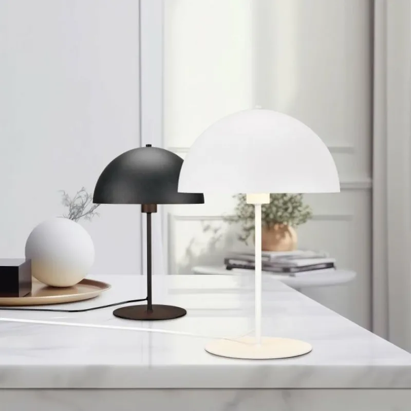 Luminaires Trio Lampe de table Trio Nola Blanc, 1 lumière* Lampes À Poser