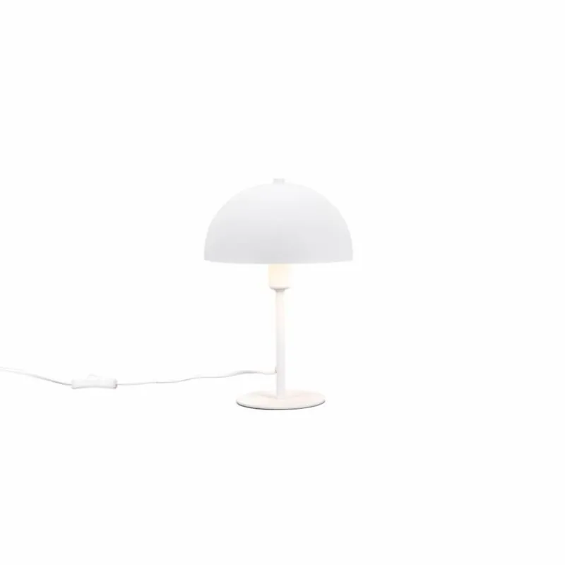 Luminaires Trio Lampe de table Trio Nola Blanc, 1 lumière* Lampes À Poser