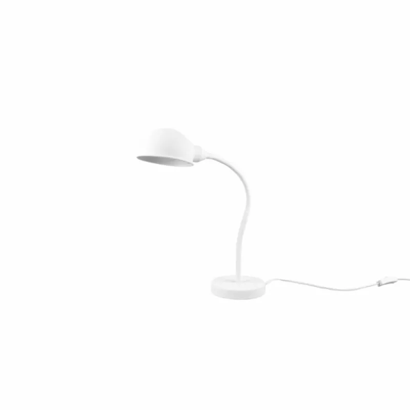 Luminaires Trio Lampe de table Trio Perry Blanc, 1 lumière* Lampes À Poser