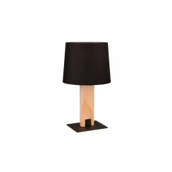 Lampes En Tissu-Luminaires Trio Lampe de table Trio RAHUL Noir, 2 lumières