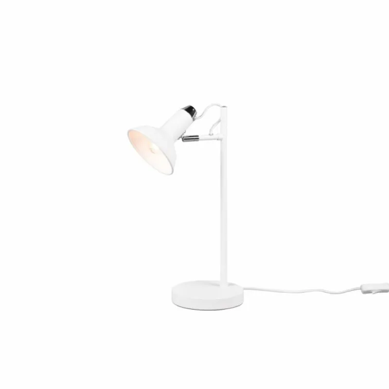 Luminaires Trio Lampe de table Trio Roxie Blanc, 1 lumière* Lampes À Poser