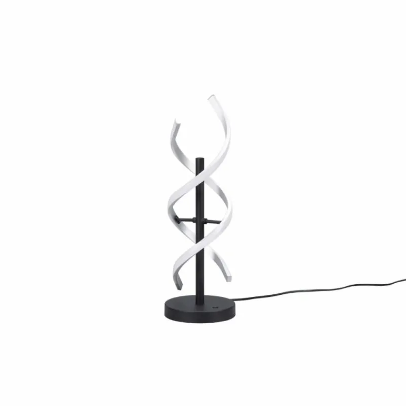 Luminaires Trio Lampe de table Trio Sequence LED Aluminium, Noir, 1 lumière* Lampes À Poser