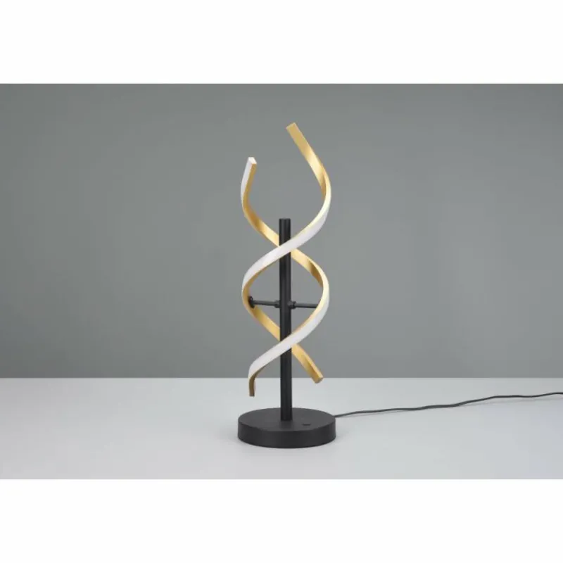 Luminaires Trio Lampe de table Trio Sequence LED Laiton, Noir, 1 lumière* Éclairage Led