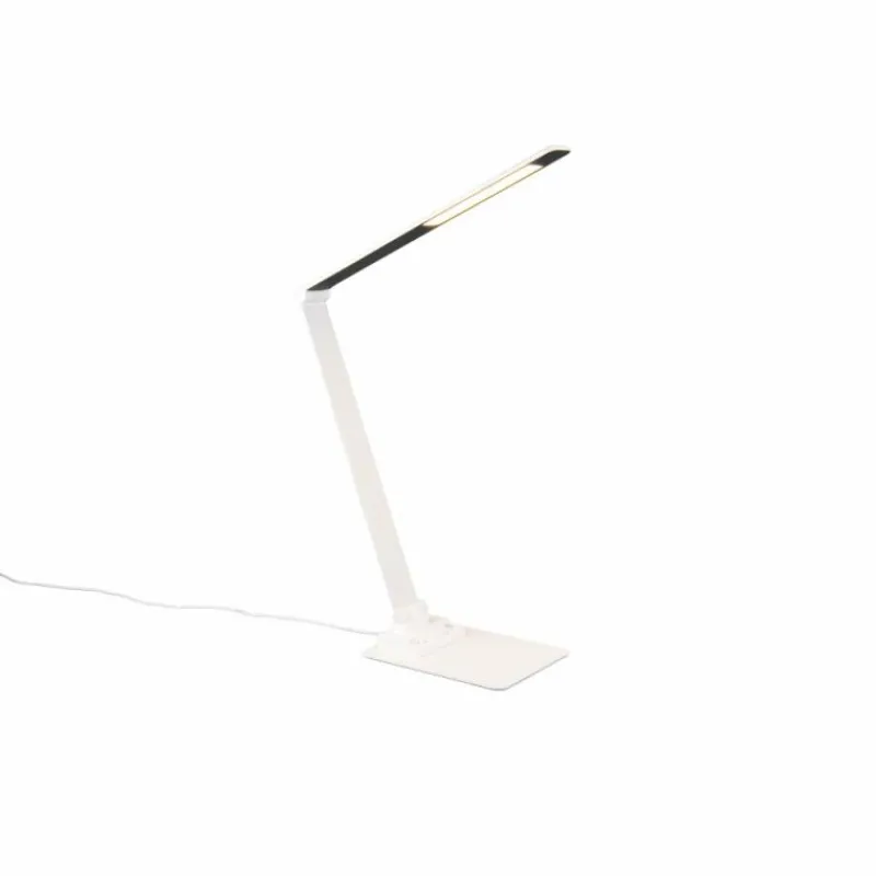 Luminaires Trio Lampe de table Trio TRAVIS LED Blanc, 1 lumière* Éclairage Led