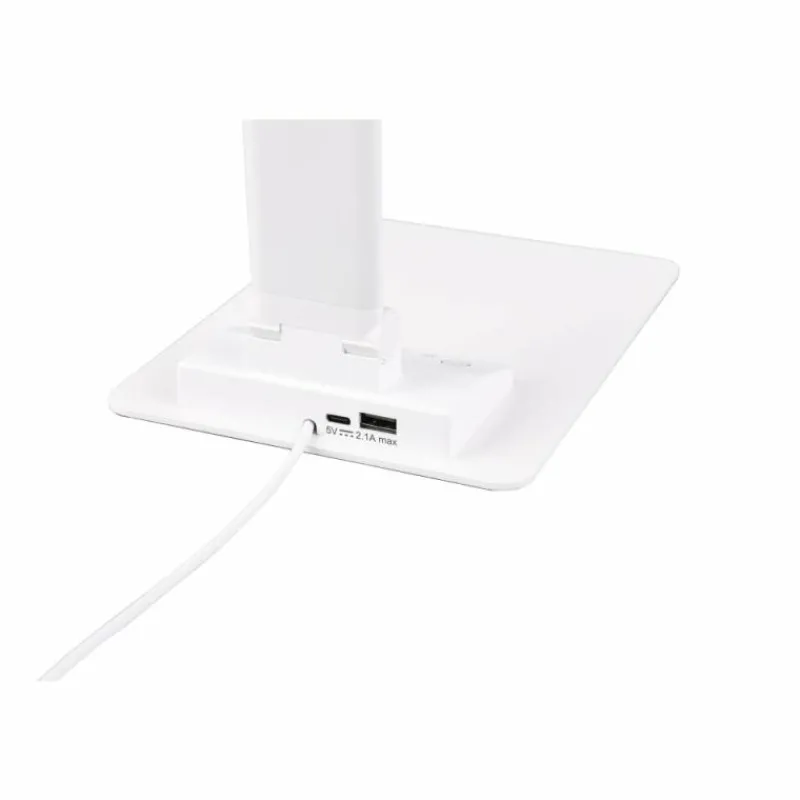 Luminaires Trio Lampe de table Trio TRAVIS LED Blanc, 1 lumière* Éclairage Led