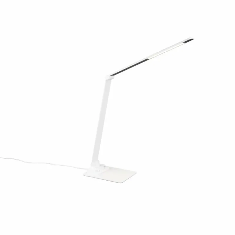 Luminaires Trio Lampe de table Trio TRAVIS LED Blanc, 1 lumière* Éclairage Led