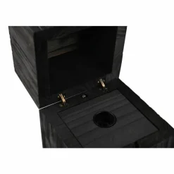 Lampes En Bois-Luminaires Trio Lampe de table Trio TREASURE LED Noir, 1 lumière