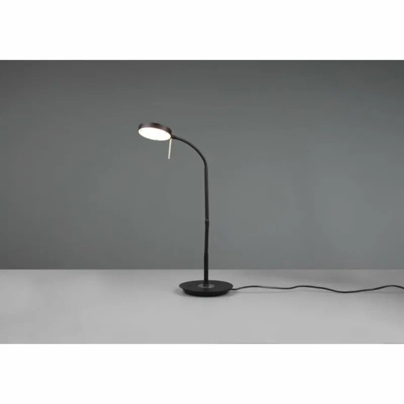 Luminaires Trio Lampe de table Trio-Leuchten Monza LED Noir, 1 lumière* Éclairage Led