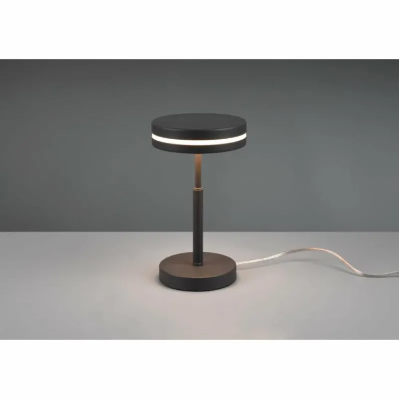 Luminaires Trio Lampe de table Trio-Leuchten Franklin LED Anthracite, 1 lumière* Éclairage Led