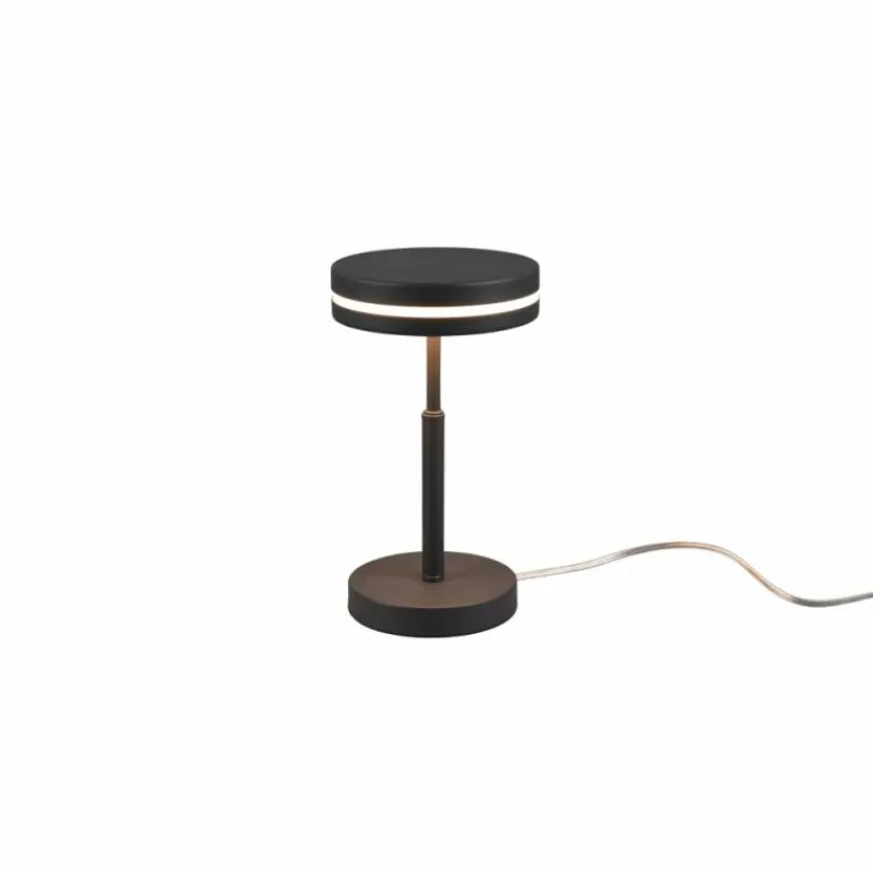 Luminaires Trio Lampe de table Trio-Leuchten Franklin LED Anthracite, 1 lumière* Éclairage Led