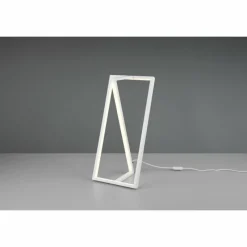 Luminaires Trio Lampe de table Trio-Leuchten Edge LED Blanc, 1 lumière* Lampes À Poser