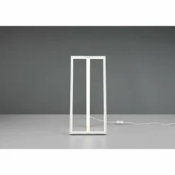 Luminaires Trio Lampe de table Trio-Leuchten Edge LED Blanc, 1 lumière* Lampes À Poser