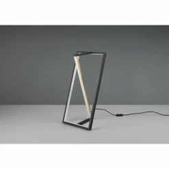 Luminaires Trio Lampe de table Trio-Leuchten Edge LED Noir, 1 lumière* Lampes À Poser