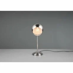Luminaires Trio Lampe de table Trio-Leuchten Fletcher Nickel mat, 1 lumière* Lampes À Poser