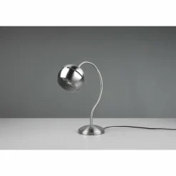 Luminaires Trio Lampe de table Trio-Leuchten Fletcher Nickel mat, 1 lumière* Lampes À Poser