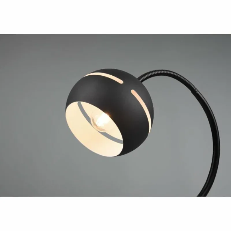 Luminaires Trio Lampe de table Trio-Leuchten Fletcher Noir, 1 lumière* Lampes À Poser