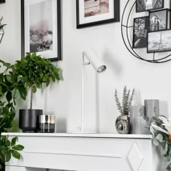 Luminaires Scandinaves-hofstein Lampe de table Trutielle Blanc, 1 lumière