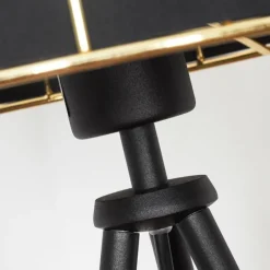 Lampes En Tissu-hofstein Lampe de table Ubac Noir, 1 lumière