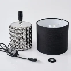 Lampes En Tissu-hofstein Lampe de table Varam Chrome, 1 lumière