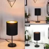 Lampes En Tissu-hofstein Lampe de table Varmo Noir, 1 lumière