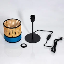 Lampes En Tissu-hofstein Lampe de table Veenkloster Noir, 1 lumière