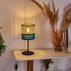 Lampes En Tissu-hofstein Lampe de table Veenkloster Noir, 1 lumière