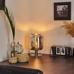 hofstein Lampe de table Verasara Chrome, 1 lumière