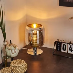 hofstein Lampe de table Verasara Chrome, 1 lumière