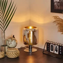 hofstein Lampe de table Verasara Chrome, 1 lumière