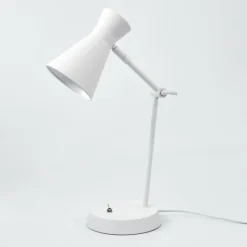 Luminaires Scandinaves-hofstein Lampe de table Vijes Blanc, 1 lumière