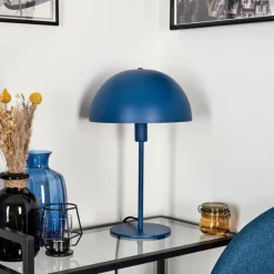 Lampes Dorées-hofstein Lampe de table Vivian Bleu, 1 lumière