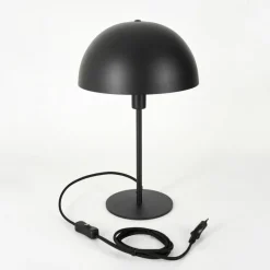 Luminaires Scandinaves-hofstein Lampe de table Vivian Noir, 1 lumière