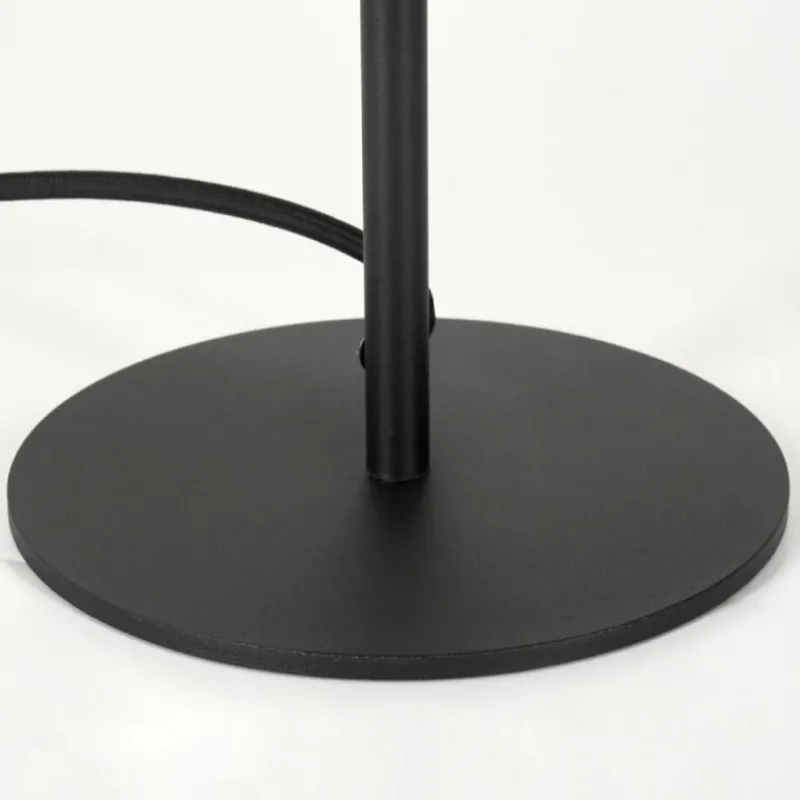 Luminaires Scandinaves-hofstein Lampe de table Vivian Noir, 1 lumière