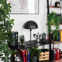 Luminaires Scandinaves-hofstein Lampe de table Vivian Noir, 1 lumière